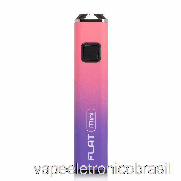 Vape Recarregável Yocan Flat Mini 400mah Bateria Roxo Rosa